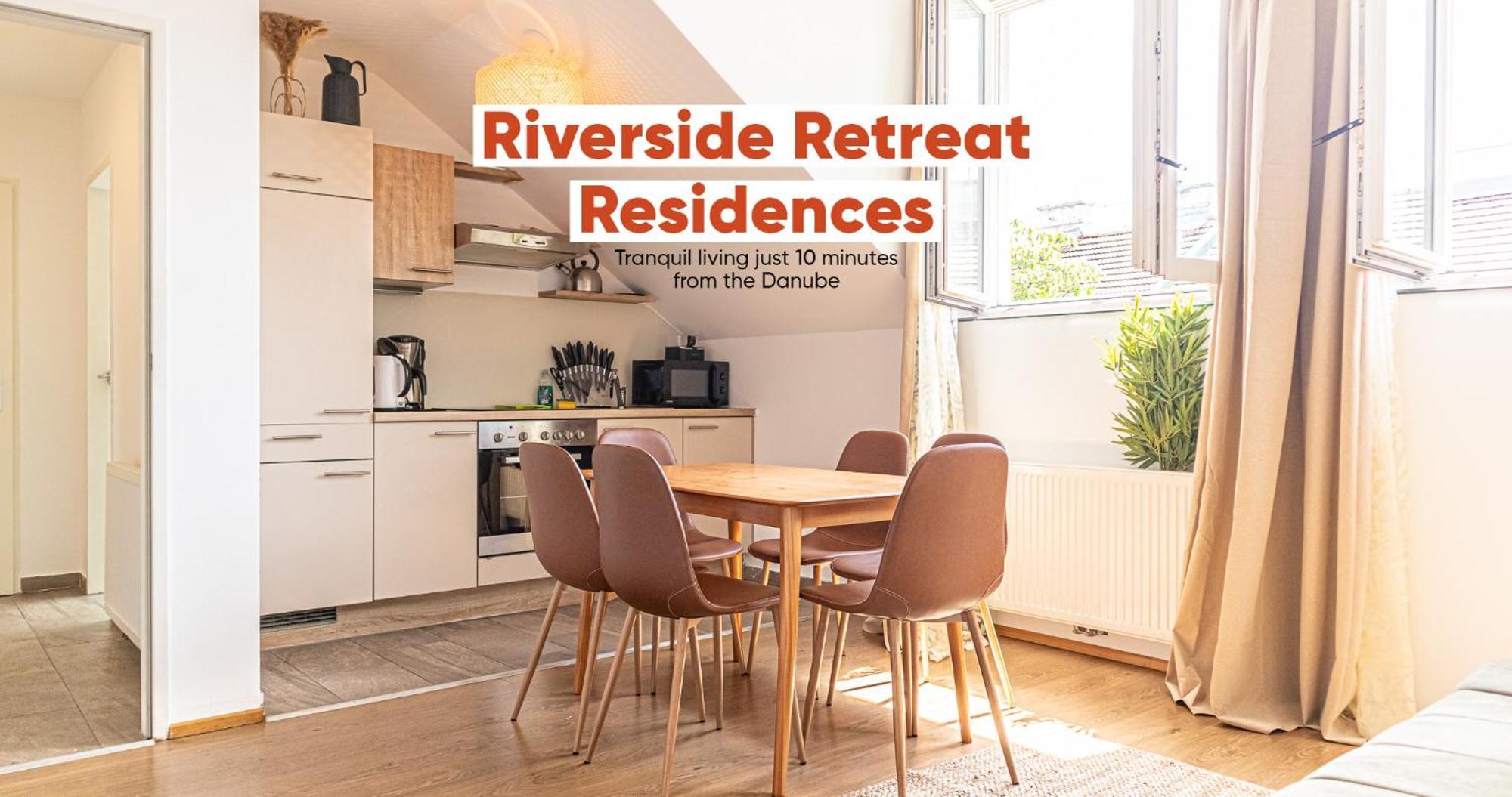Charming 1Br And 1Lr Apt Modern Design Donaustadt Vienne Extérieur photo