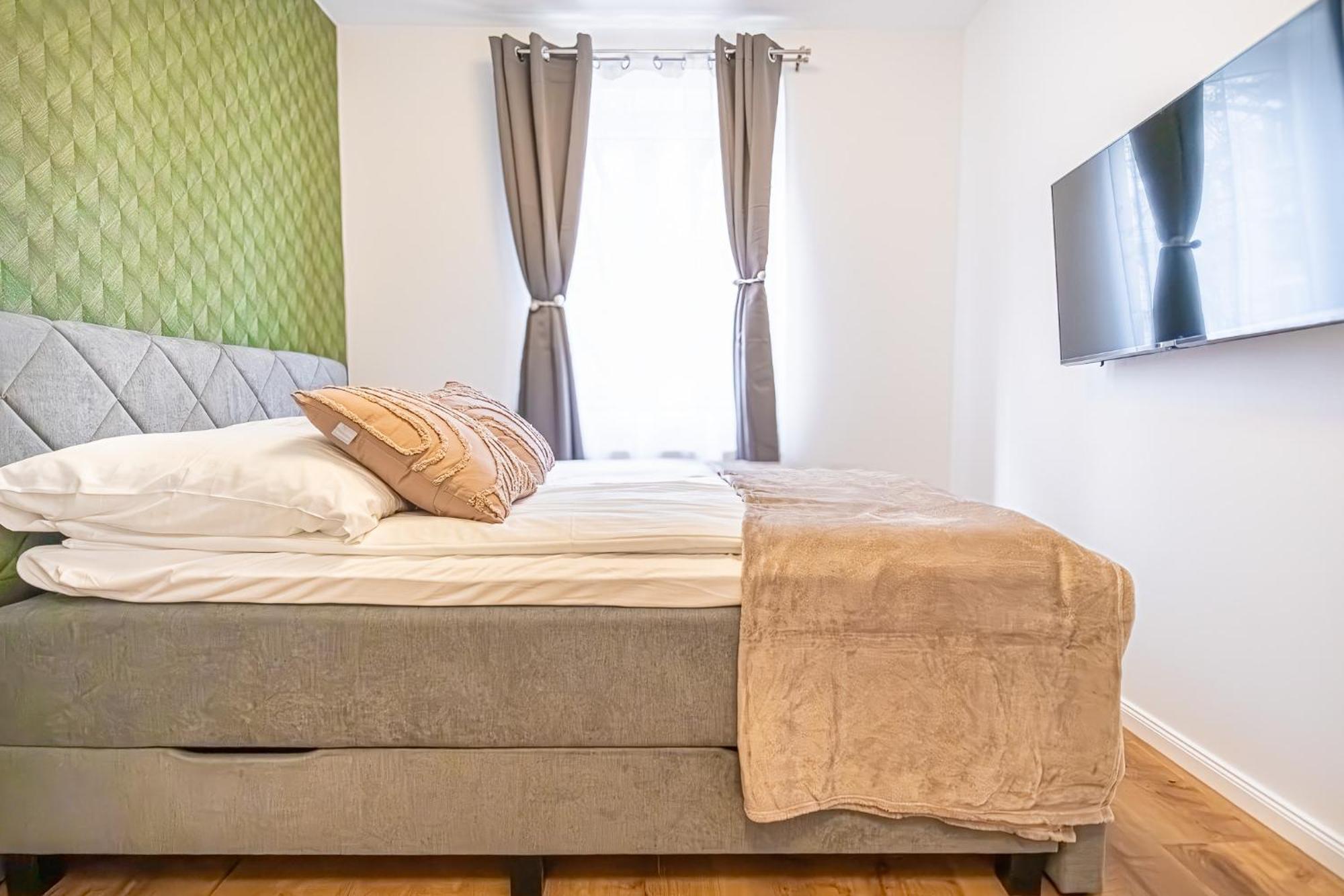 Charming 1Br And 1Lr Apt Modern Design Donaustadt Vienne Extérieur photo