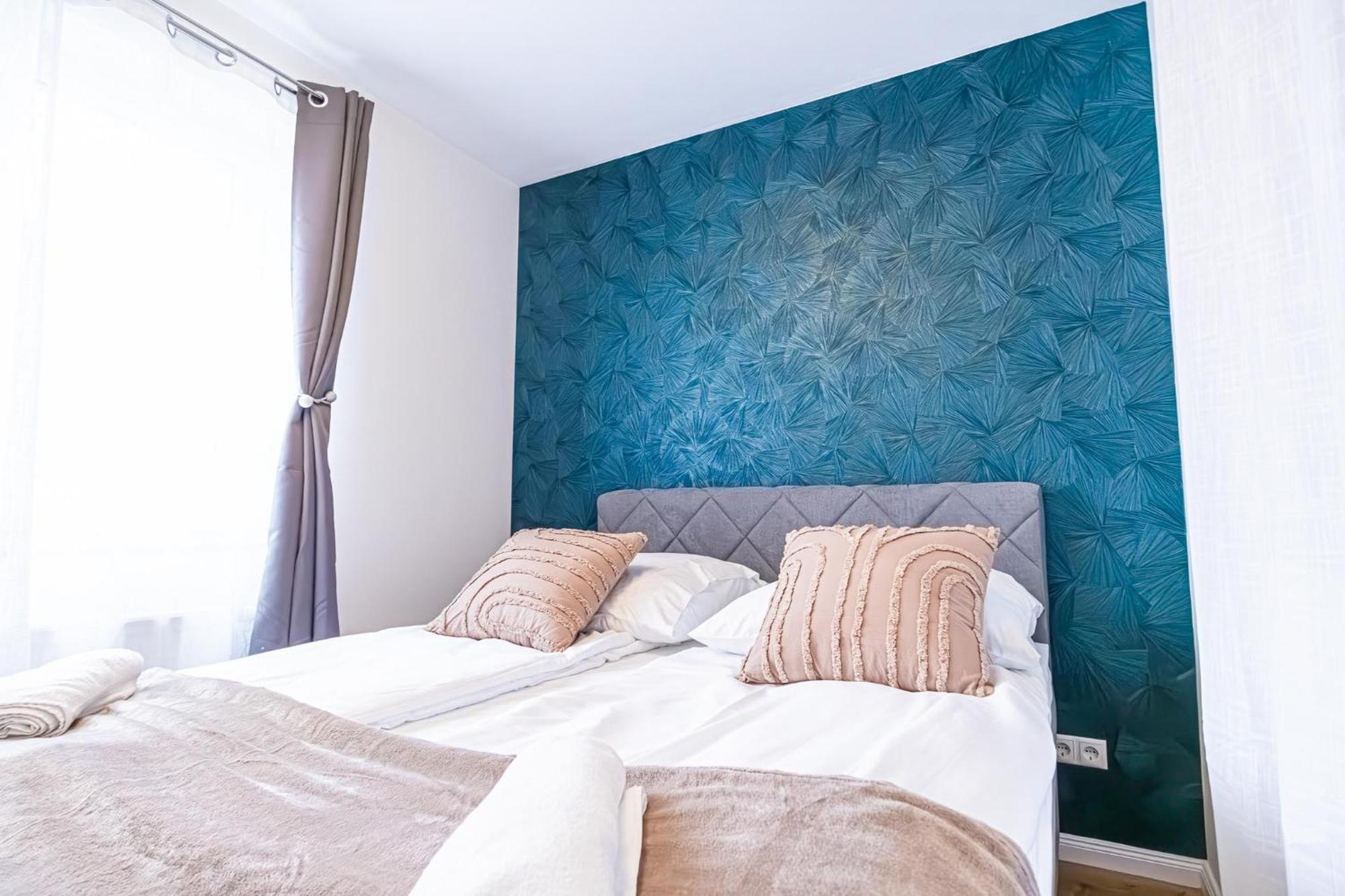Charming 1Br And 1Lr Apt Modern Design Donaustadt Vienne Extérieur photo
