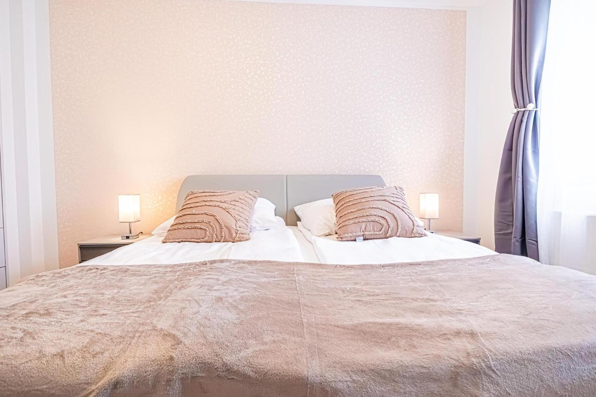 Charming 1Br And 1Lr Apt Modern Design Donaustadt Vienne Extérieur photo