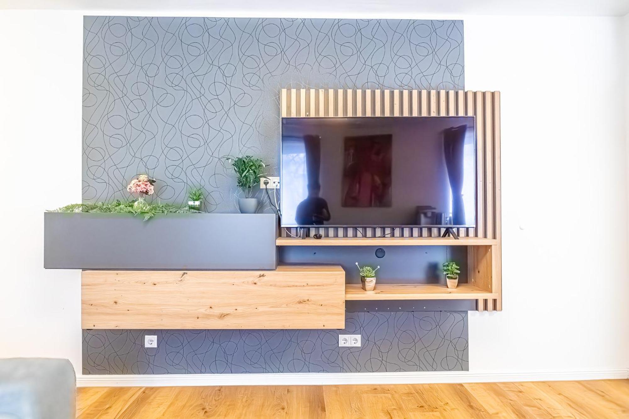 Charming 1Br And 1Lr Apt Modern Design Donaustadt Vienne Extérieur photo