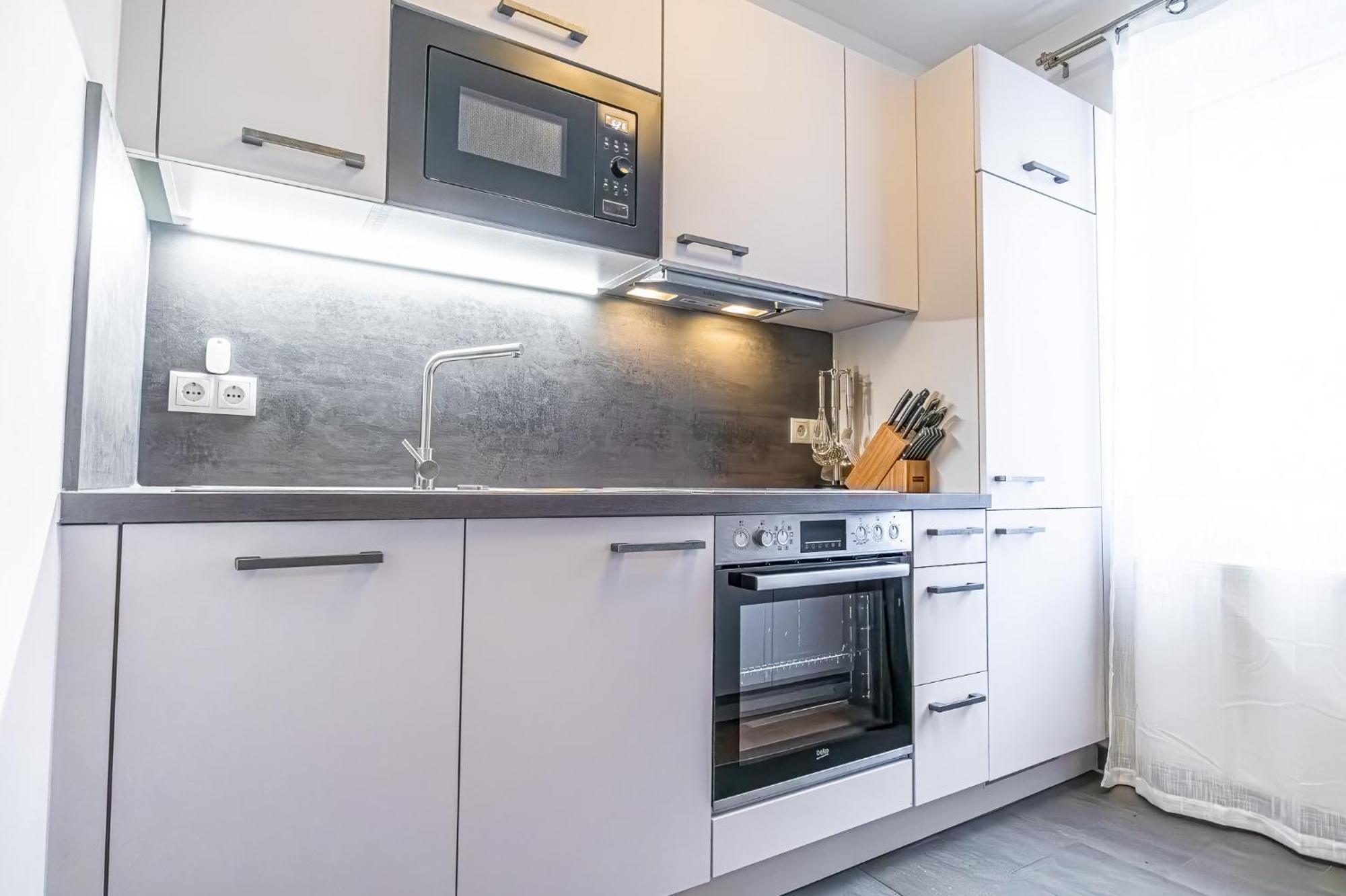 Charming 1Br And 1Lr Apt Modern Design Donaustadt Vienne Extérieur photo