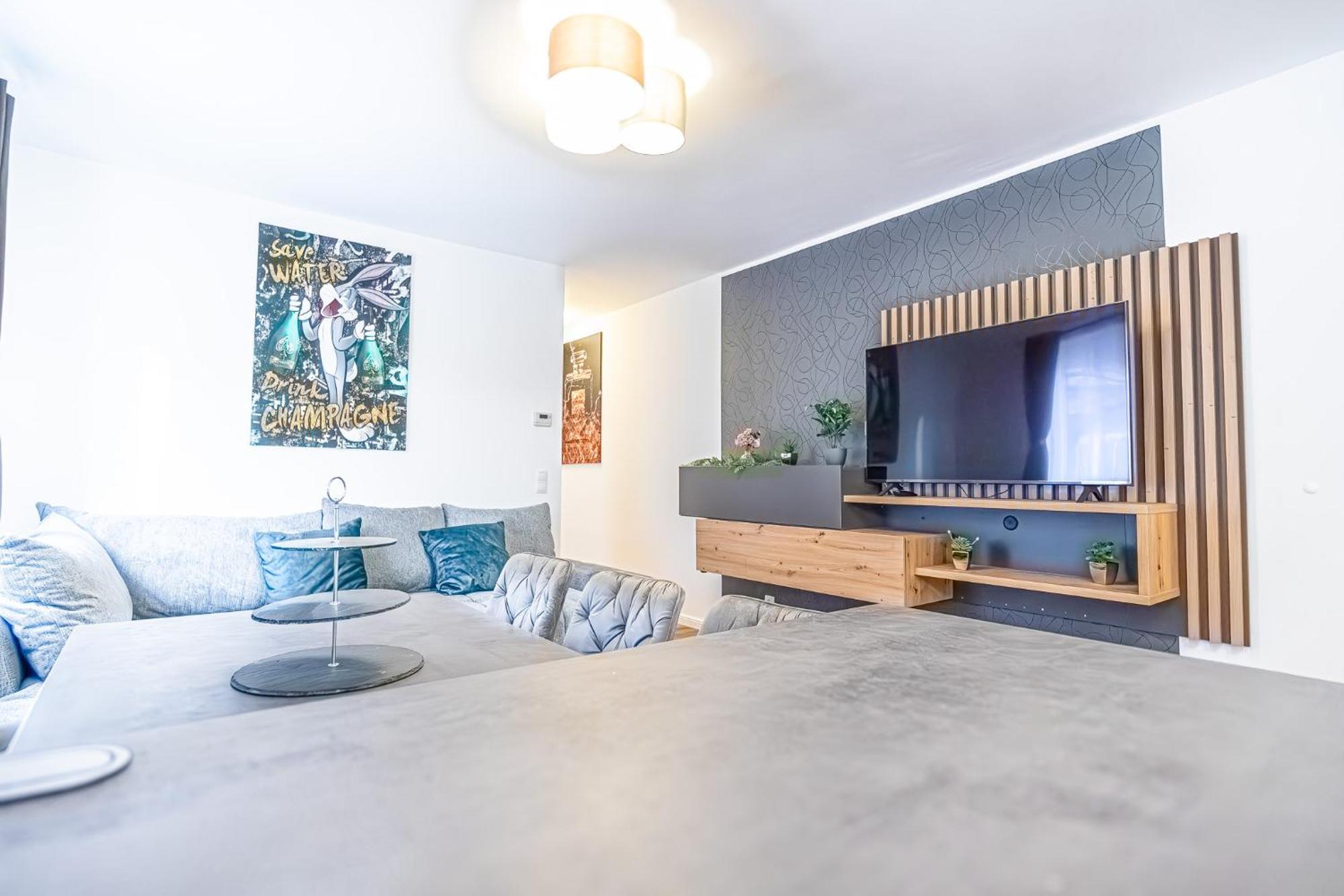Charming 1Br And 1Lr Apt Modern Design Donaustadt Vienne Extérieur photo