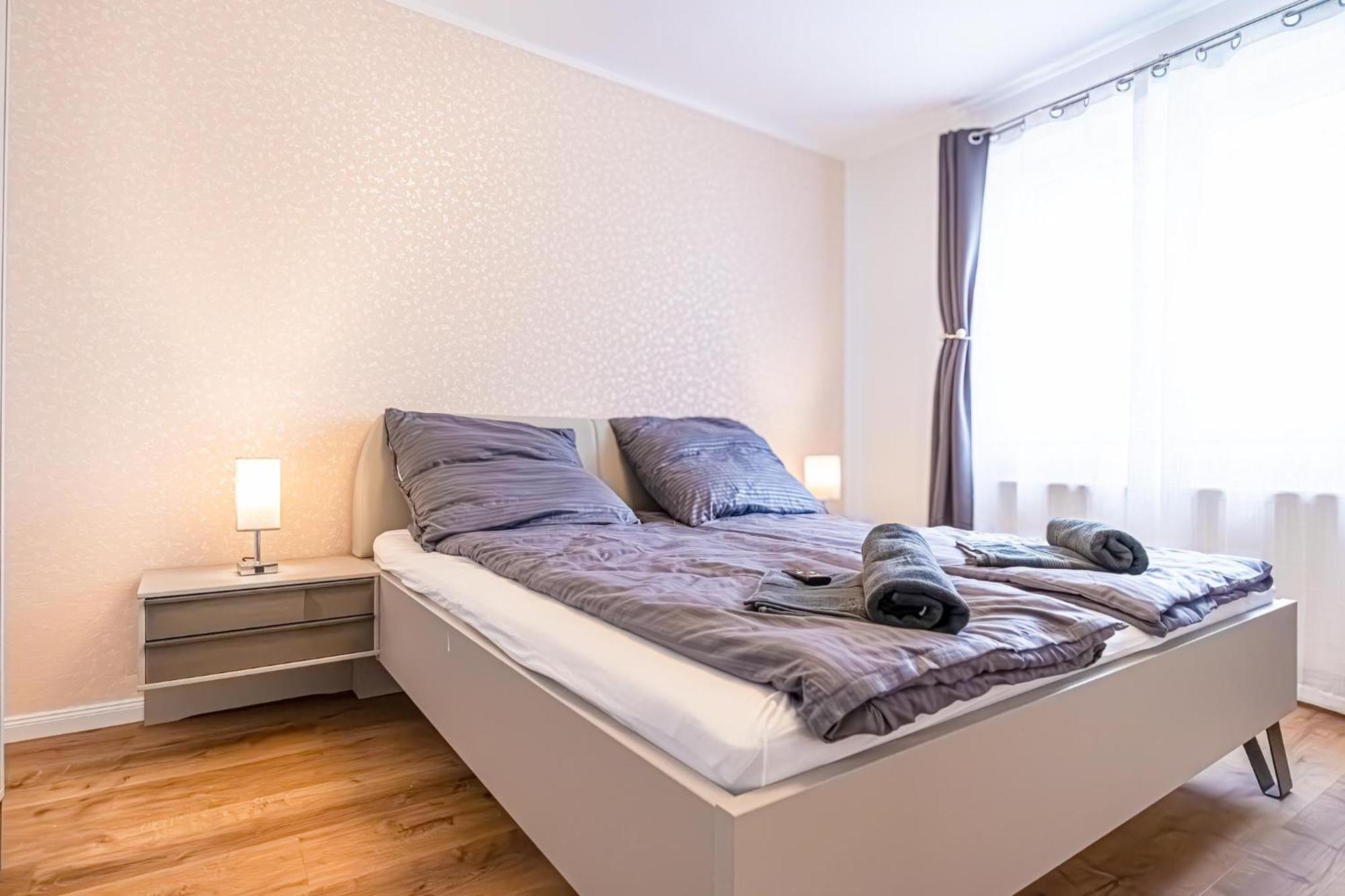 Charming 1Br And 1Lr Apt Modern Design Donaustadt Vienne Extérieur photo