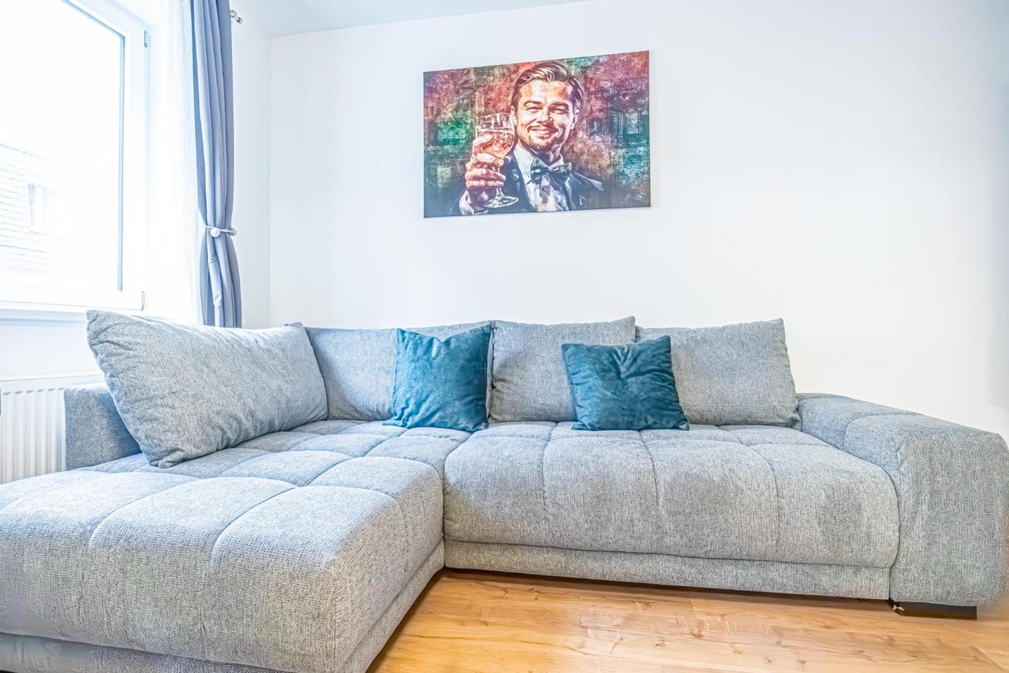 Charming 1Br And 1Lr Apt Modern Design Donaustadt Vienne Extérieur photo