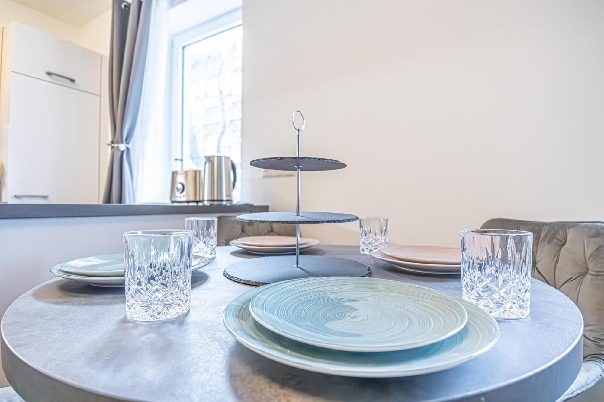 Charming 1Br And 1Lr Apt Modern Design Donaustadt Vienne Extérieur photo