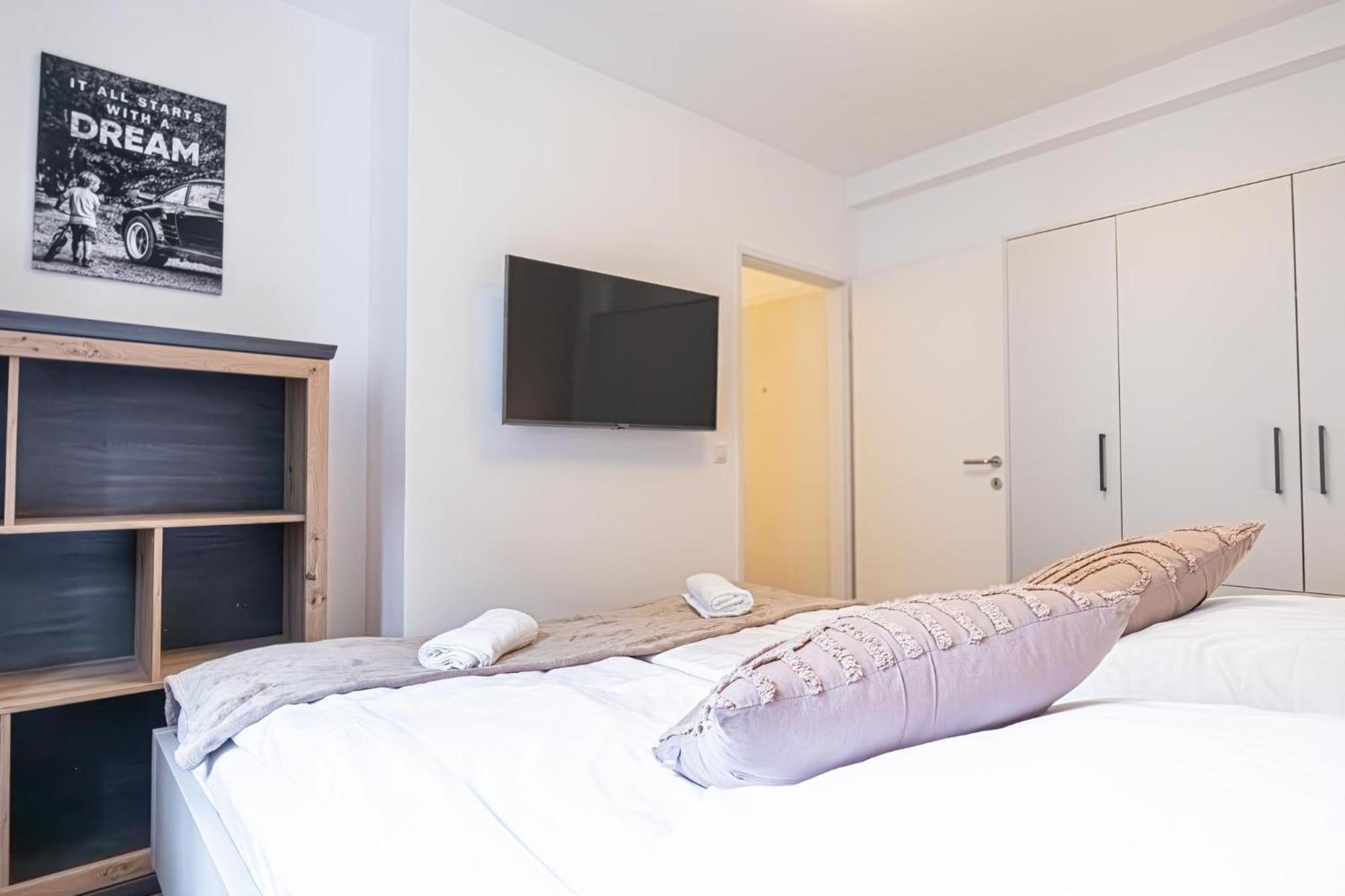 Charming 1Br And 1Lr Apt Modern Design Donaustadt Vienne Extérieur photo