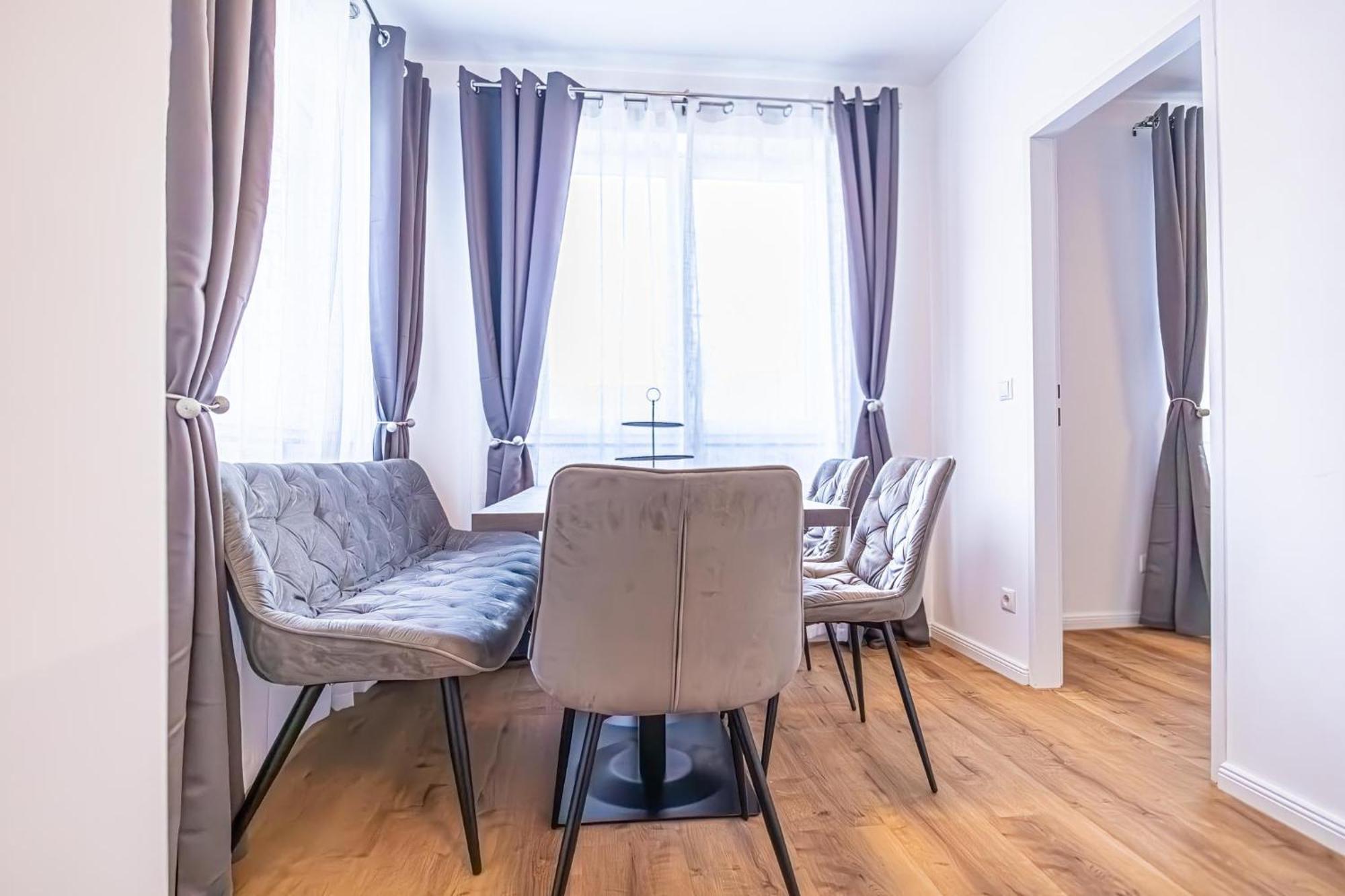 Charming 1Br And 1Lr Apt Modern Design Donaustadt Vienne Extérieur photo