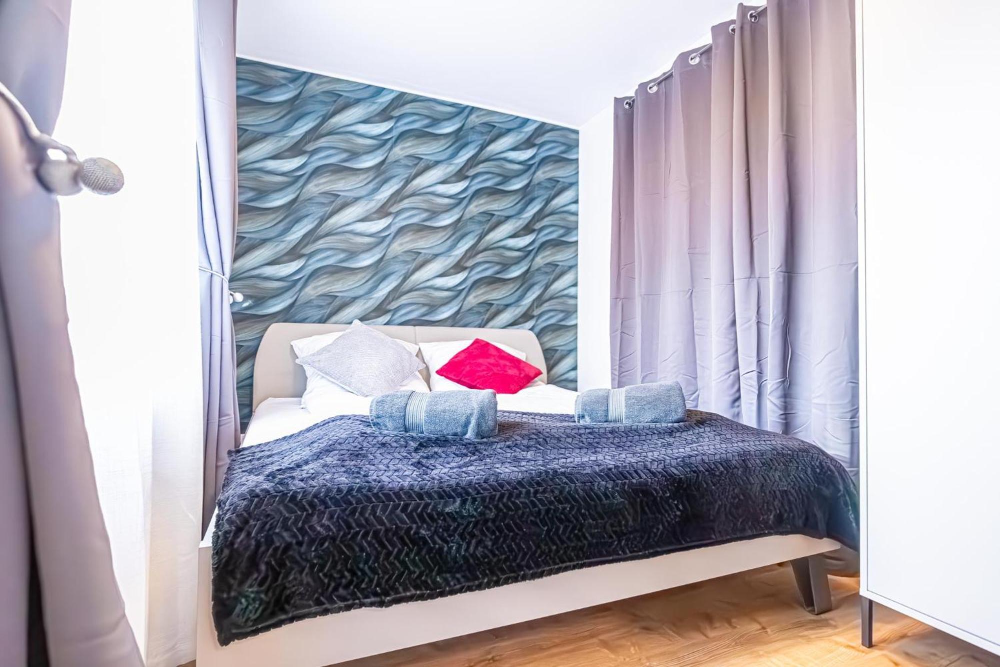 Charming 1Br And 1Lr Apt Modern Design Donaustadt Vienne Extérieur photo