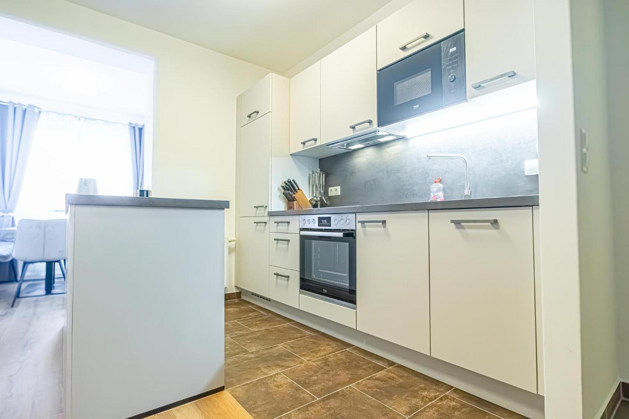 Charming 1Br And 1Lr Apt Modern Design Donaustadt Vienne Extérieur photo